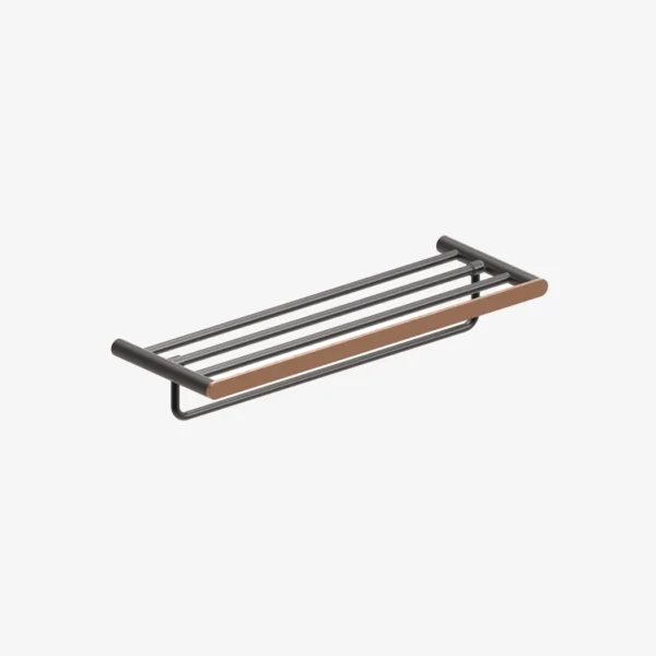 Towel rack with hanger - Image 3